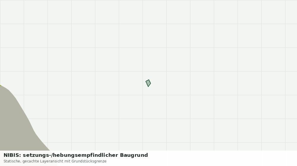 Statische Kartenansicht: NIBIS: setzungs-/hebungsempfindlicher Baugrund