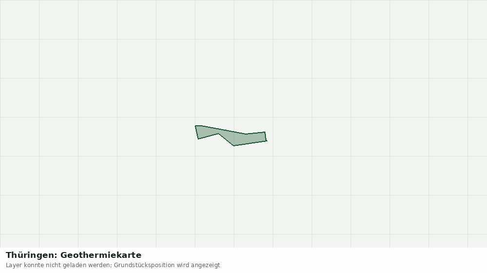 Statische Kartenansicht: Thüringen: Geothermiekarte