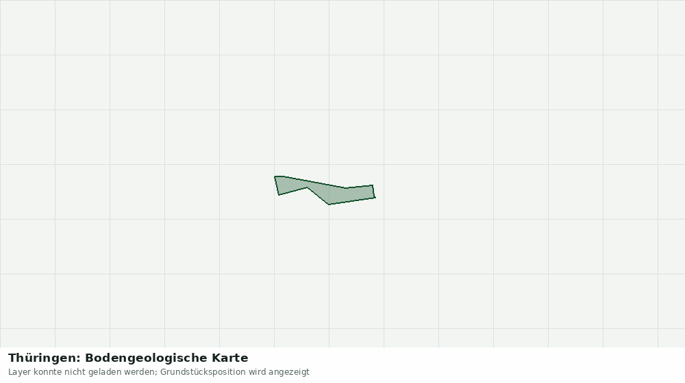 Statische Kartenansicht: Thüringen: Bodengeologische Karte