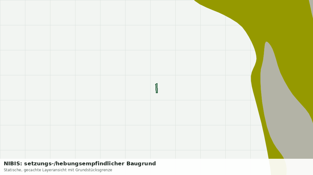 Statische Kartenansicht: NIBIS: setzungs-/hebungsempfindlicher Baugrund