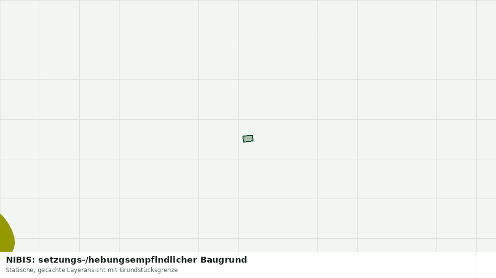 Statische Kartenansicht: NIBIS: setzungs-/hebungsempfindlicher Baugrund
