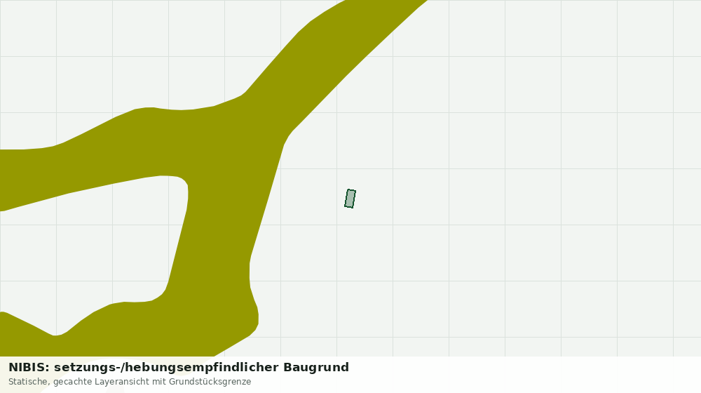 Statische Kartenansicht: NIBIS: setzungs-/hebungsempfindlicher Baugrund