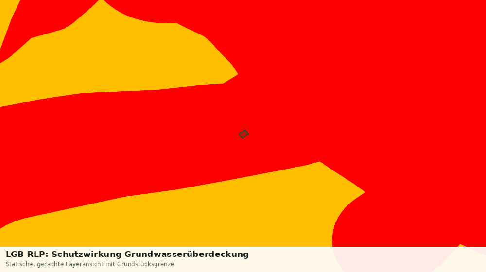 Statische Kartenansicht: LGB RLP: Schutzwirkung Grundwasserüberdeckung