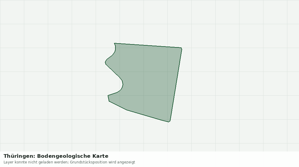 Statische Kartenansicht: Thüringen: Bodengeologische Karte