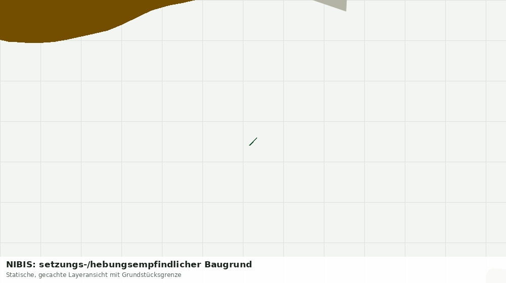 Statische Kartenansicht: NIBIS: setzungs-/hebungsempfindlicher Baugrund