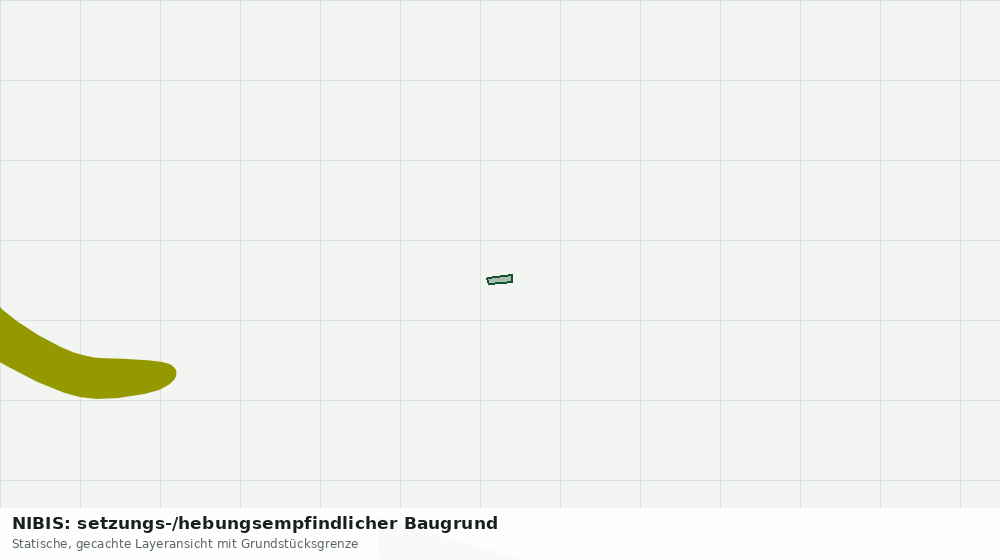 Statische Kartenansicht: NIBIS: setzungs-/hebungsempfindlicher Baugrund