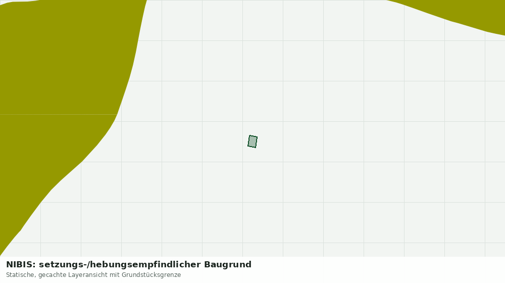 Statische Kartenansicht: NIBIS: setzungs-/hebungsempfindlicher Baugrund