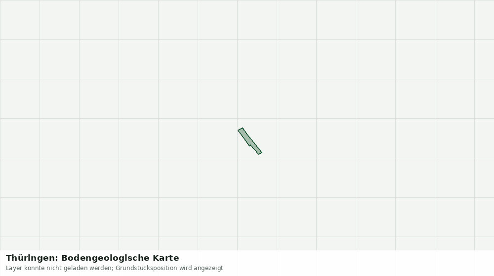 Statische Kartenansicht: Thüringen: Bodengeologische Karte