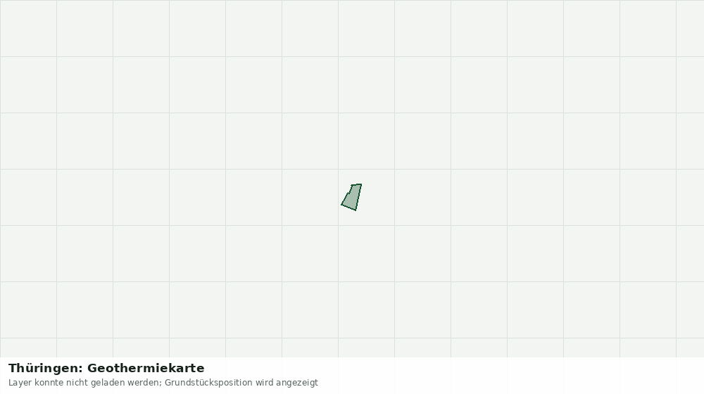 Statische Kartenansicht: Thüringen: Geothermiekarte