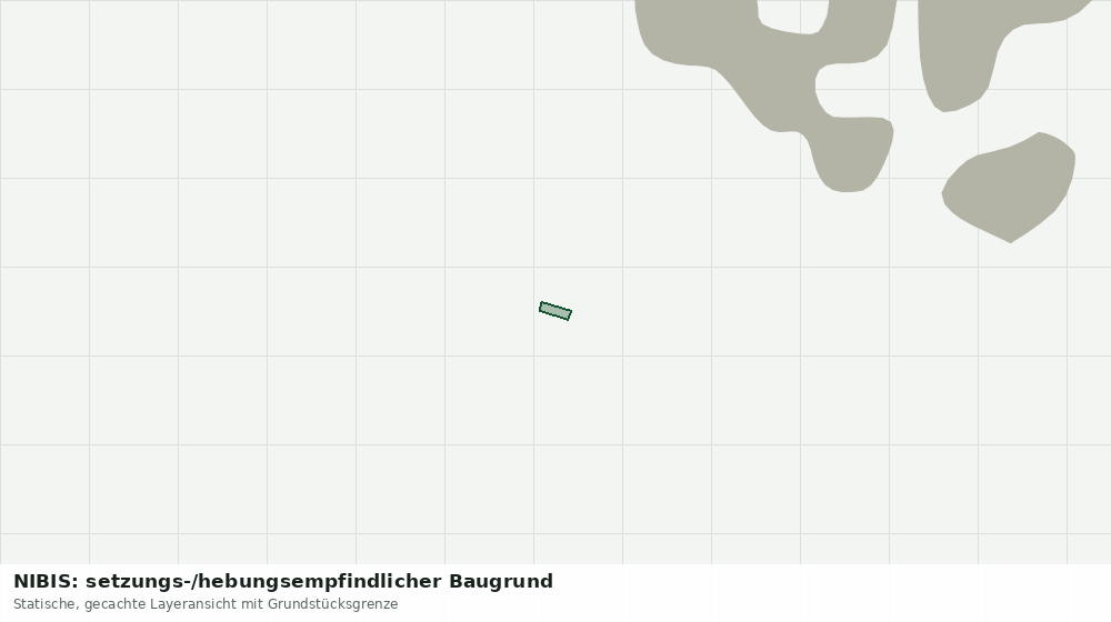 Statische Kartenansicht: NIBIS: setzungs-/hebungsempfindlicher Baugrund