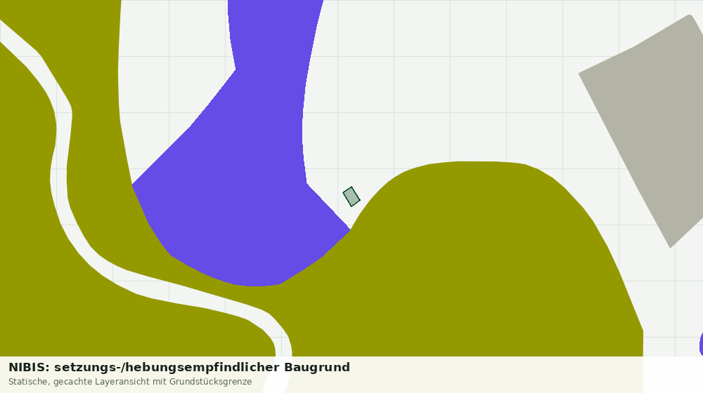 Statische Kartenansicht: NIBIS: setzungs-/hebungsempfindlicher Baugrund