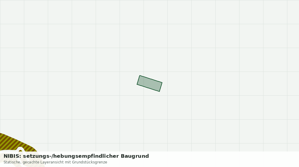 Statische Kartenansicht: NIBIS: setzungs-/hebungsempfindlicher Baugrund