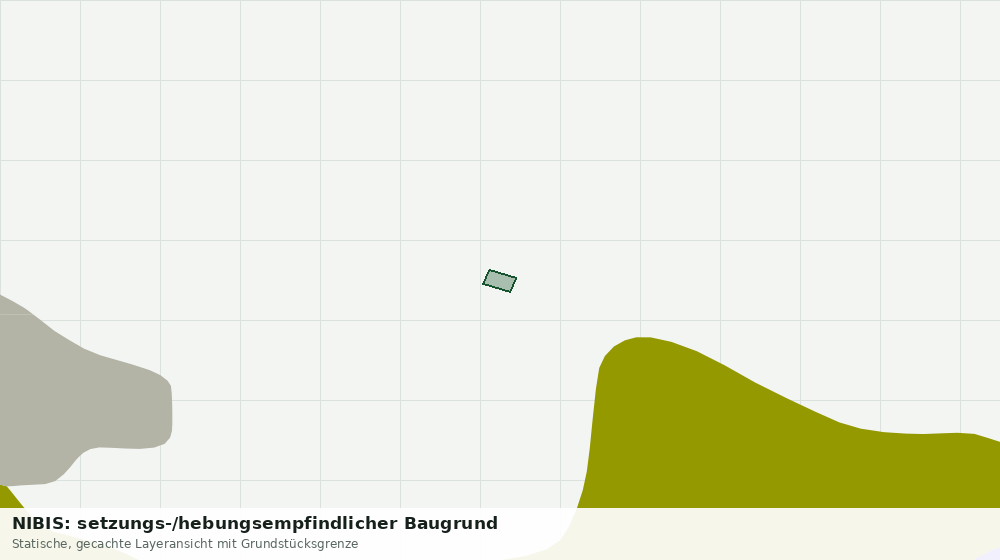 Statische Kartenansicht: NIBIS: setzungs-/hebungsempfindlicher Baugrund