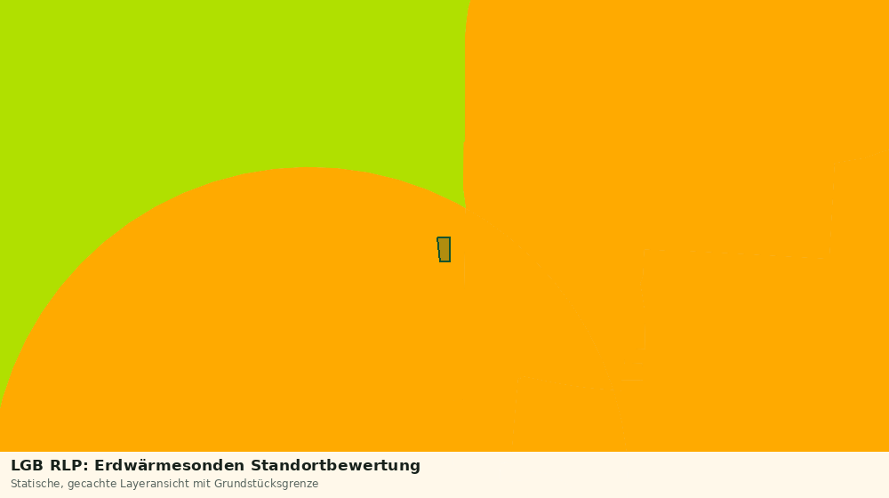 Statische Kartenansicht: LGB RLP: Erdwärmesonden Standortbewertung