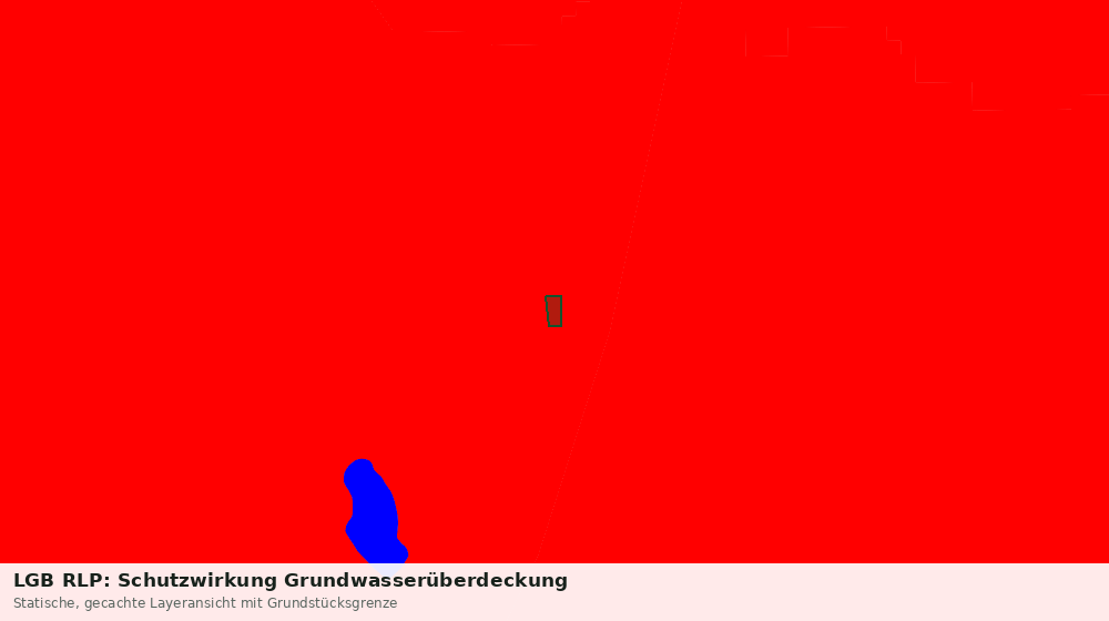 Statische Kartenansicht: LGB RLP: Schutzwirkung Grundwasserüberdeckung