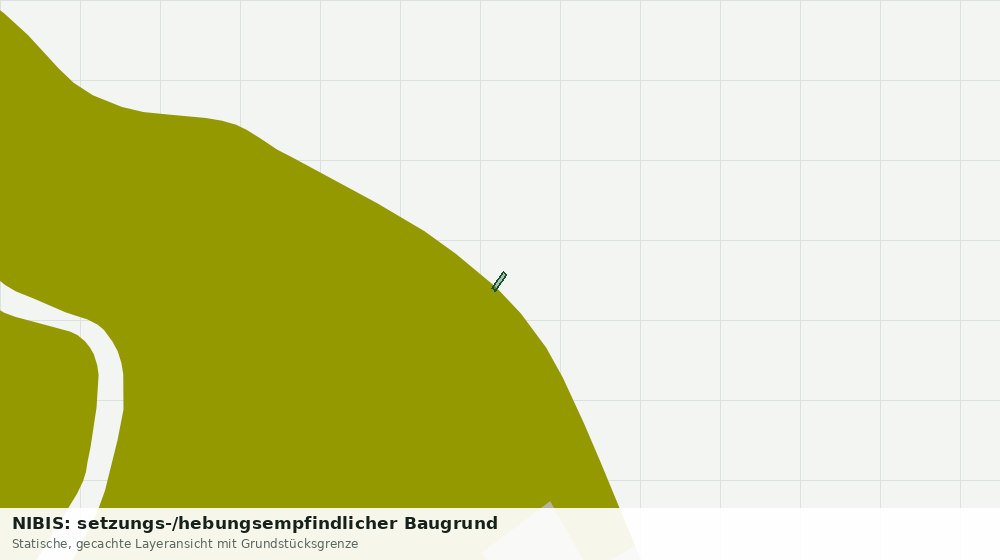 Statische Kartenansicht: NIBIS: setzungs-/hebungsempfindlicher Baugrund