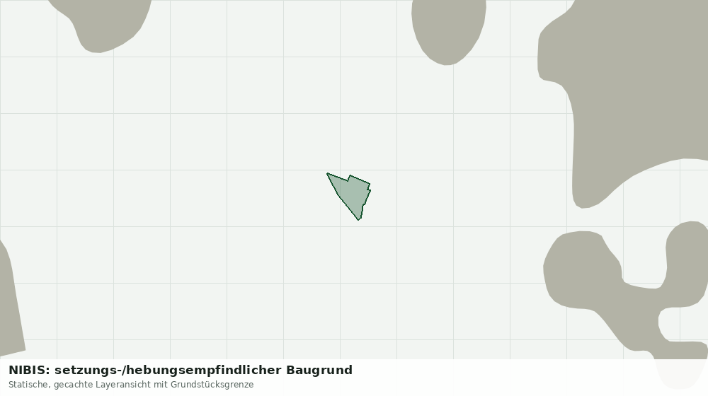 Statische Kartenansicht: NIBIS: setzungs-/hebungsempfindlicher Baugrund
