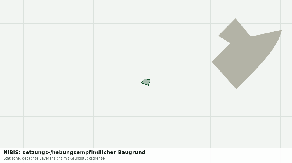 Statische Kartenansicht: NIBIS: setzungs-/hebungsempfindlicher Baugrund
