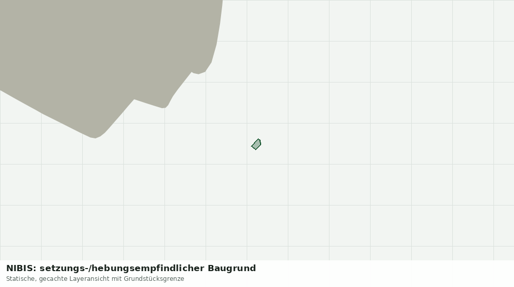 Statische Kartenansicht: NIBIS: setzungs-/hebungsempfindlicher Baugrund