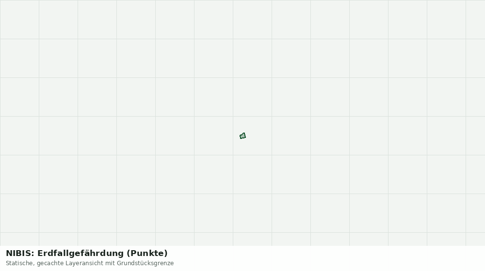 Statische Kartenansicht: NIBIS: Erdfallgefährdung (Punkte)