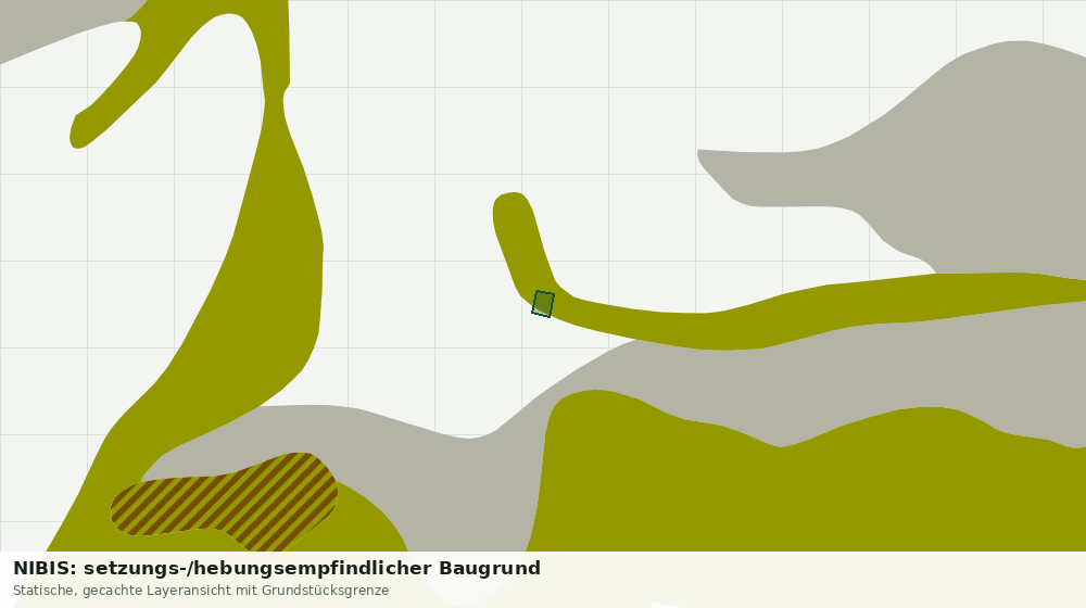 Statische Kartenansicht: NIBIS: setzungs-/hebungsempfindlicher Baugrund
