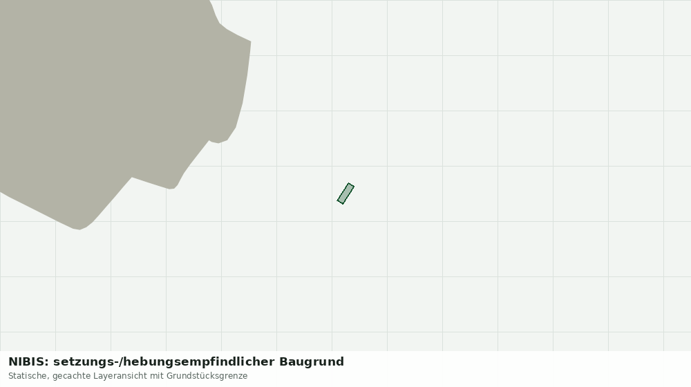 Statische Kartenansicht: NIBIS: setzungs-/hebungsempfindlicher Baugrund