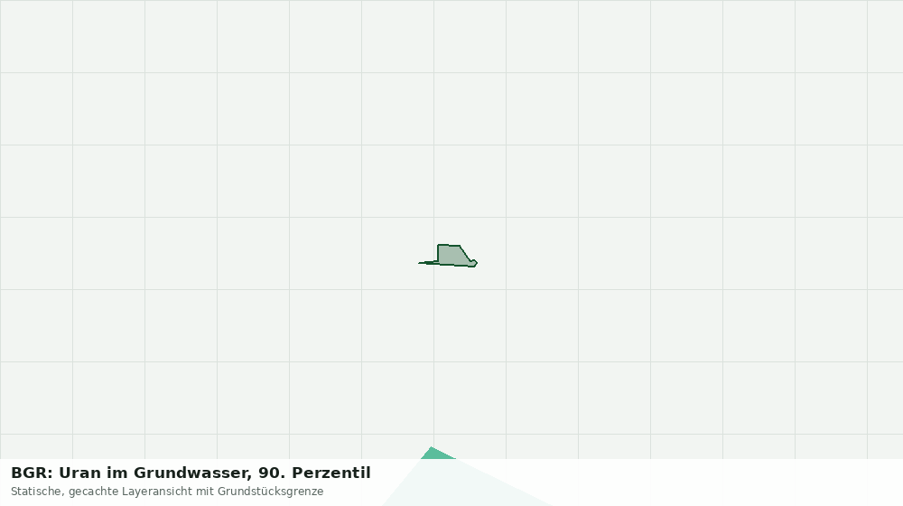 Statische Kartenansicht: BGR: Uran im Grundwasser, 90. Perzentil