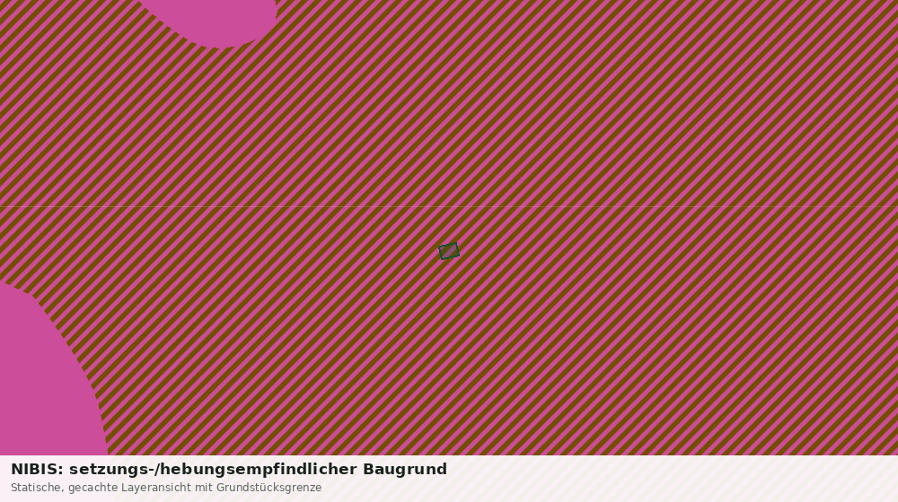 Statische Kartenansicht: NIBIS: setzungs-/hebungsempfindlicher Baugrund