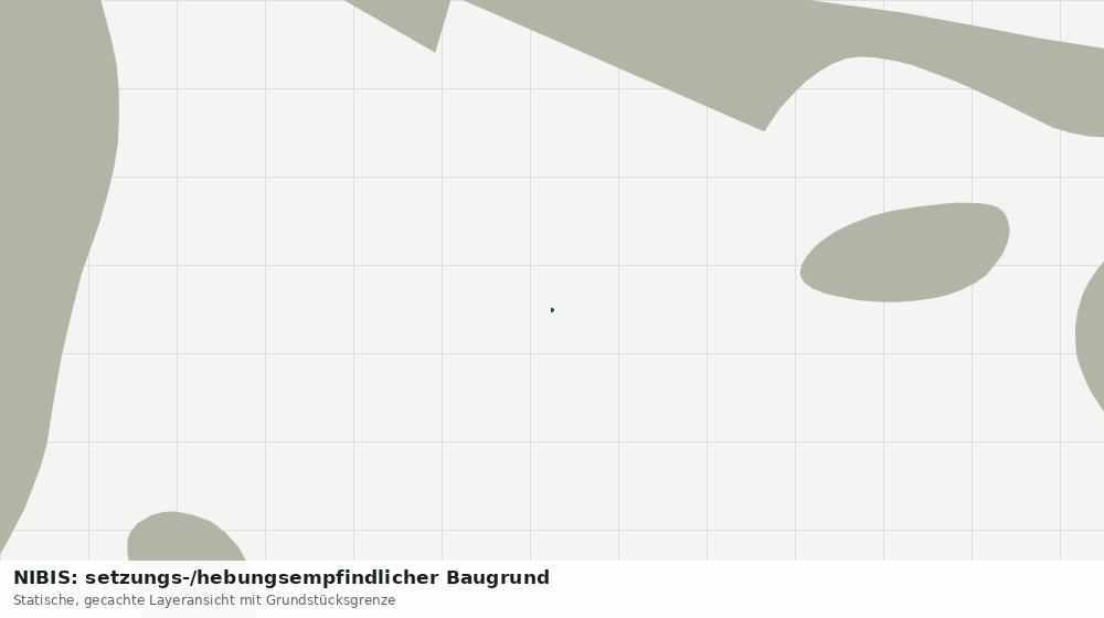 Statische Kartenansicht: NIBIS: setzungs-/hebungsempfindlicher Baugrund