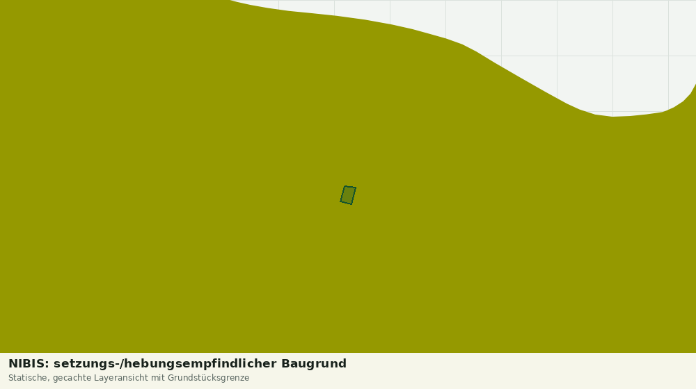 Statische Kartenansicht: NIBIS: setzungs-/hebungsempfindlicher Baugrund