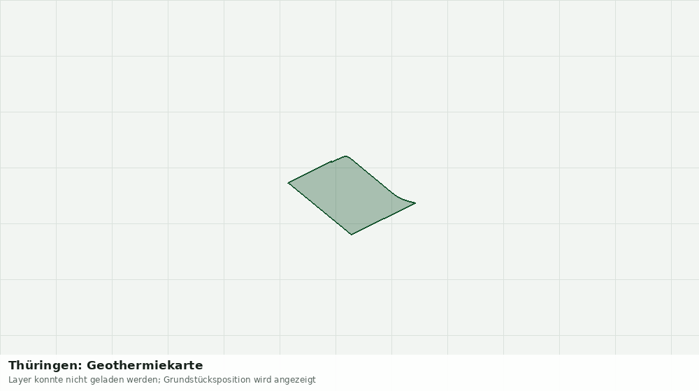 Statische Kartenansicht: Thüringen: Geothermiekarte