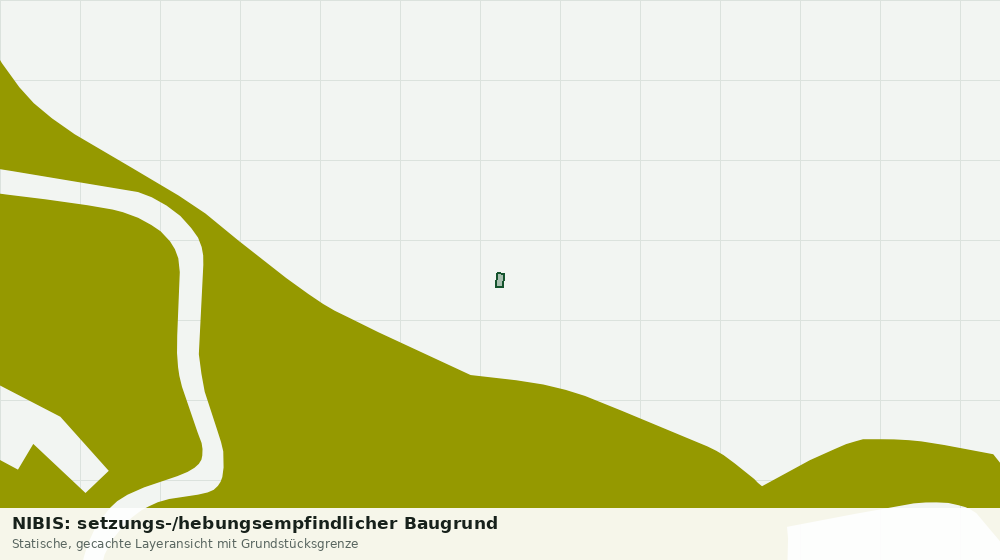 Statische Kartenansicht: NIBIS: setzungs-/hebungsempfindlicher Baugrund