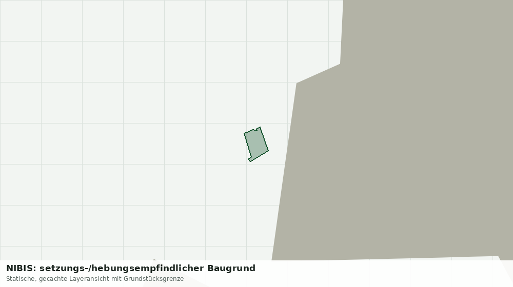 Statische Kartenansicht: NIBIS: setzungs-/hebungsempfindlicher Baugrund