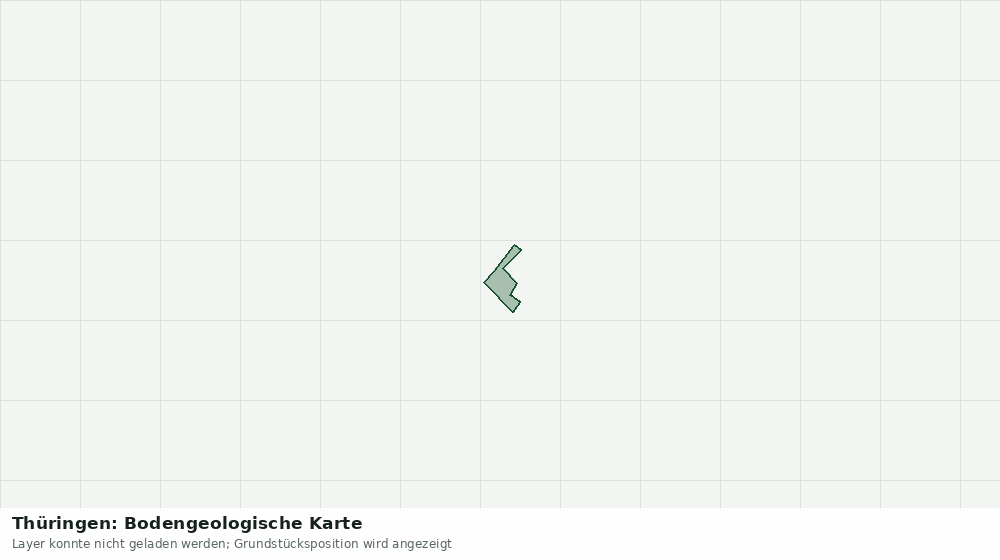 Statische Kartenansicht: Thüringen: Bodengeologische Karte