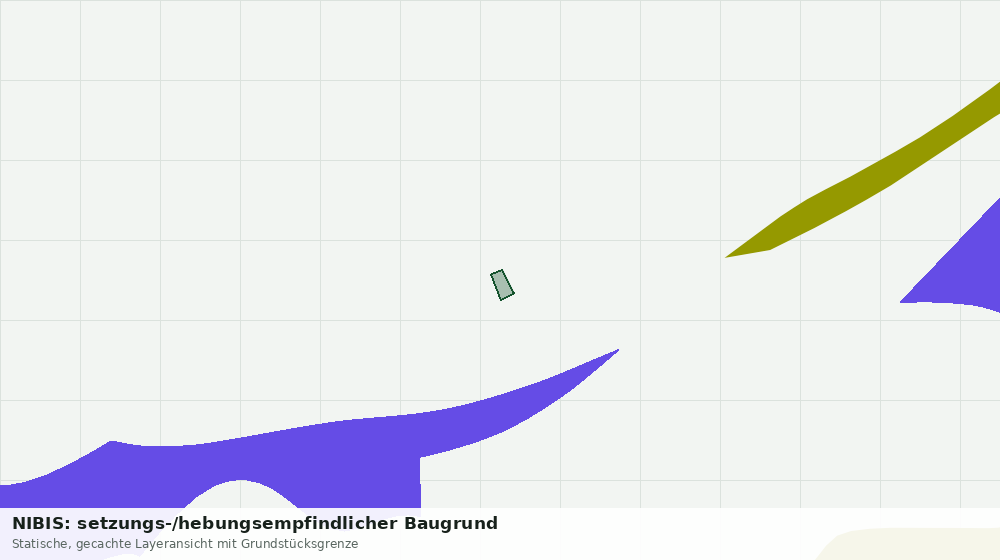 Statische Kartenansicht: NIBIS: setzungs-/hebungsempfindlicher Baugrund
