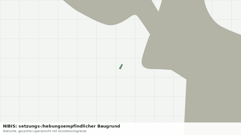 Statische Kartenansicht: NIBIS: setzungs-/hebungsempfindlicher Baugrund