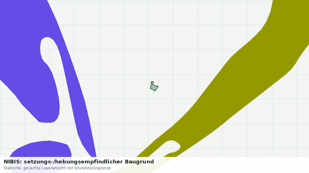 Statische Kartenansicht: NIBIS: setzungs-/hebungsempfindlicher Baugrund