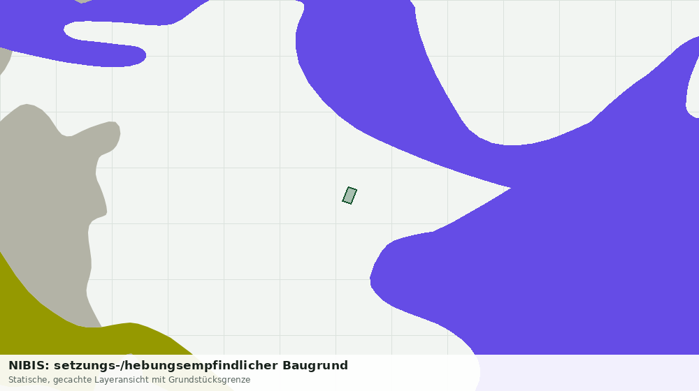 Statische Kartenansicht: NIBIS: setzungs-/hebungsempfindlicher Baugrund