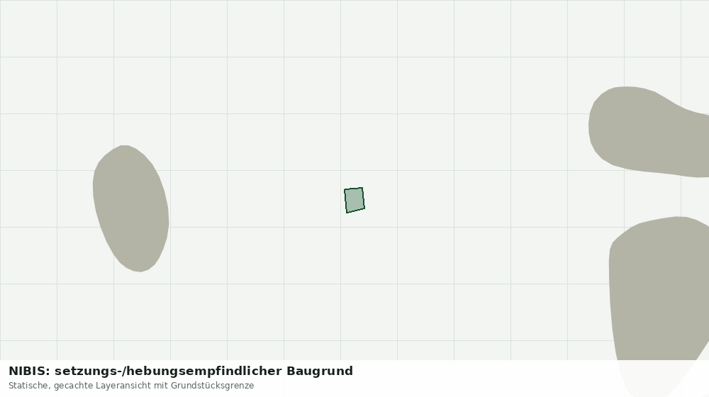 Statische Kartenansicht: NIBIS: setzungs-/hebungsempfindlicher Baugrund