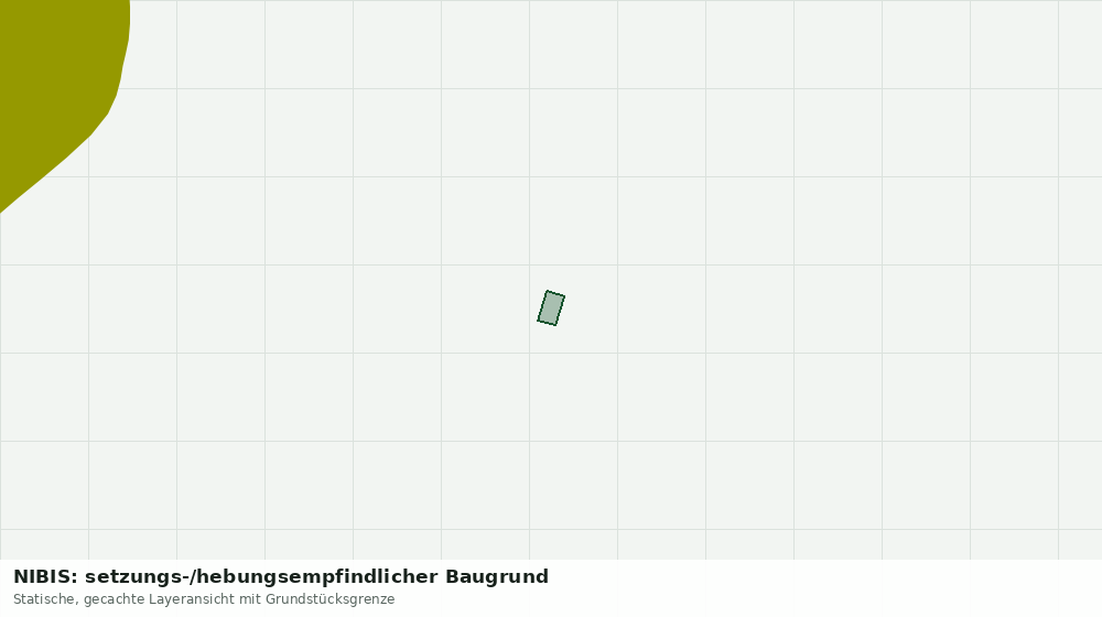 Statische Kartenansicht: NIBIS: setzungs-/hebungsempfindlicher Baugrund