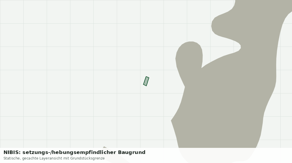 Statische Kartenansicht: NIBIS: setzungs-/hebungsempfindlicher Baugrund