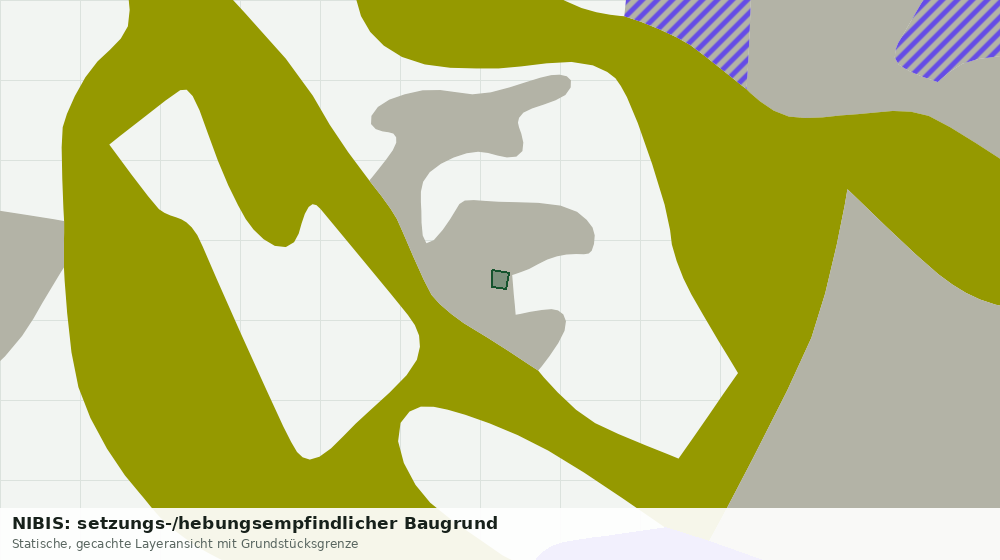 Statische Kartenansicht: NIBIS: setzungs-/hebungsempfindlicher Baugrund