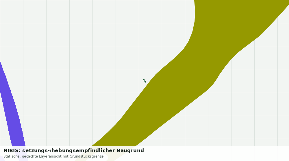 Statische Kartenansicht: NIBIS: setzungs-/hebungsempfindlicher Baugrund