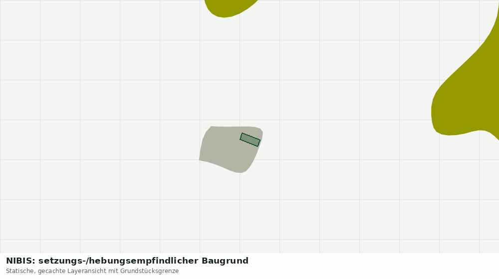 Statische Kartenansicht: NIBIS: setzungs-/hebungsempfindlicher Baugrund