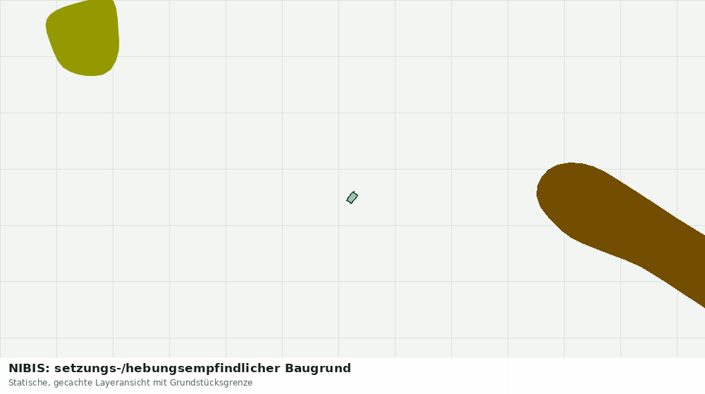 Statische Kartenansicht: NIBIS: setzungs-/hebungsempfindlicher Baugrund