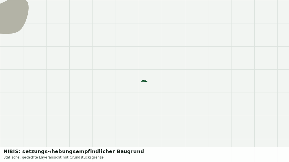 Statische Kartenansicht: NIBIS: setzungs-/hebungsempfindlicher Baugrund