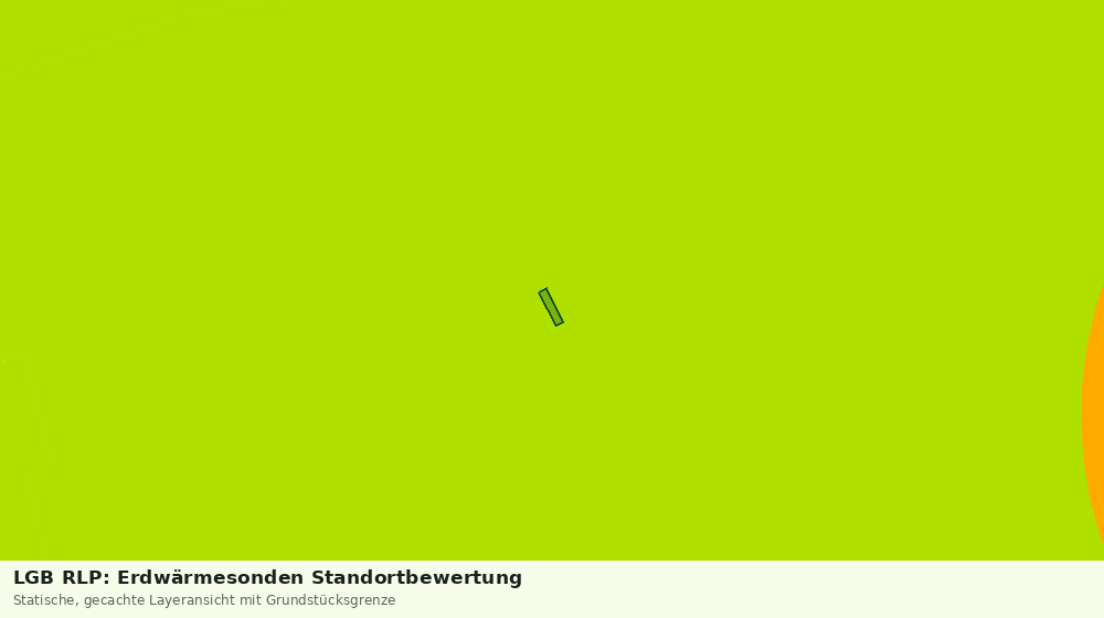 Statische Kartenansicht: LGB RLP: Erdwärmesonden Standortbewertung
