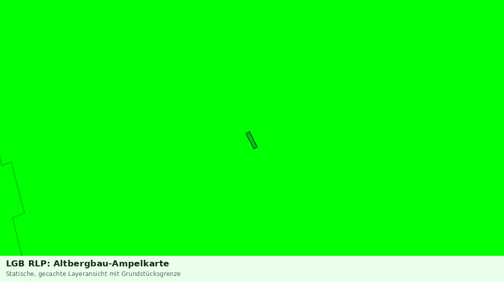 Statische Kartenansicht: LGB RLP: Altbergbau-Ampelkarte