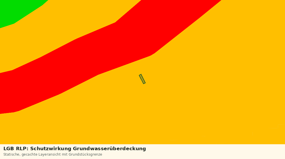 Statische Kartenansicht: LGB RLP: Schutzwirkung Grundwasserüberdeckung