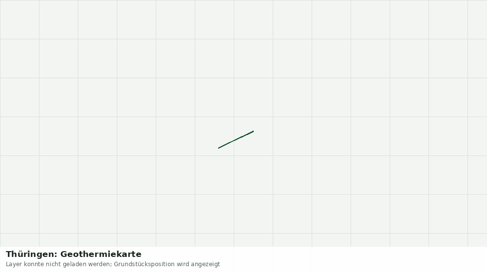 Statische Kartenansicht: Thüringen: Geothermiekarte